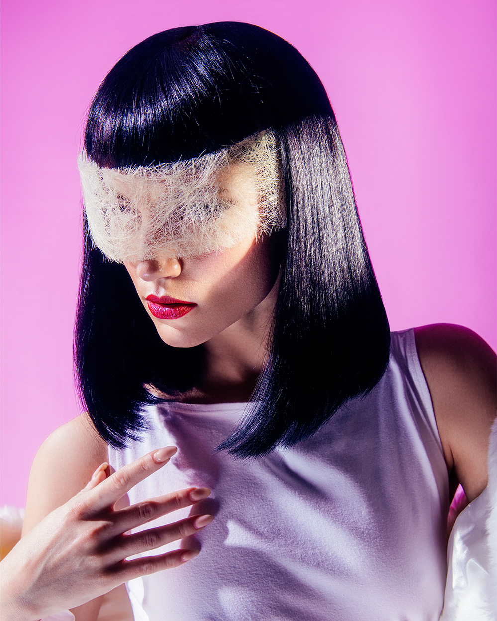 Sleek Bob with Avant Garde Fringe - Martine Broggy & Lynsey Campbell - BHA Northern Ireland Hairdresser of the Year 2026 Finalist Collection